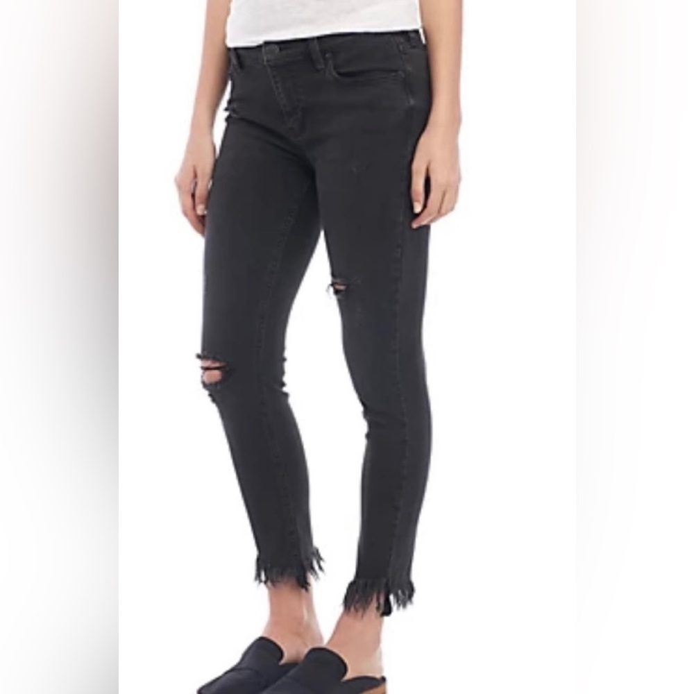 Free People Frayed Jeans